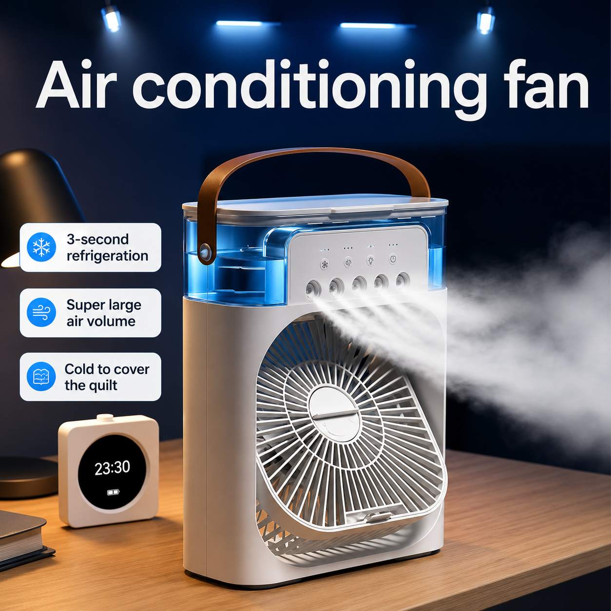 Cooling Fan With Ice